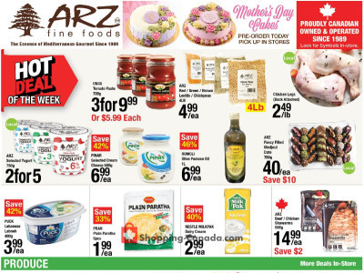 Thumbnail - Arz Fine Foods Flyer