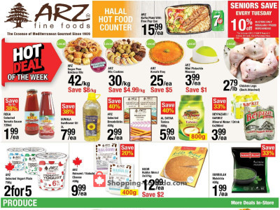 Arz Fine Foods Flyer Thumbnail
