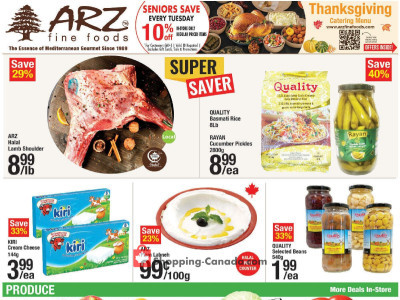 Thumbnail - Arz Fine Foods Flyer