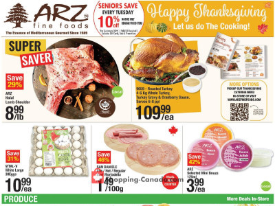 Thumbnail - Arz Fine Foods Flyer