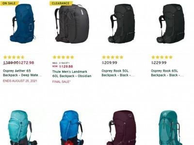 atmosphere gregory backpack