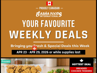 Basha Foods International Flyer