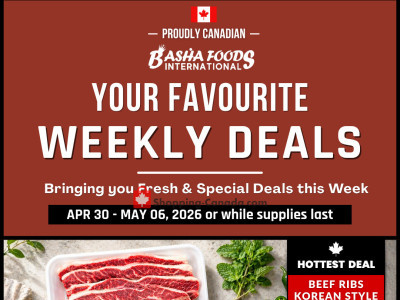 Basha Foods International Flyer