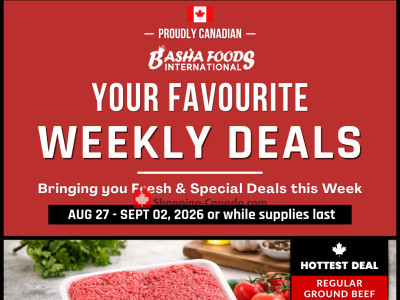 Basha Foods International Flyer