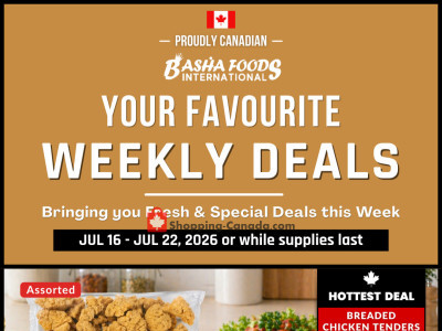 Basha Foods International Flyer
