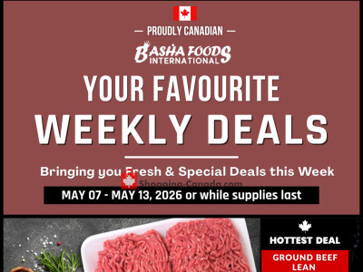 Basha Foods International Flyer