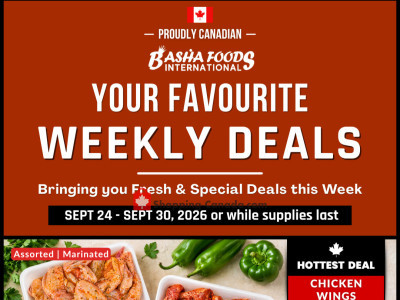 Basha Foods International Flyer Thumbnail valid from Thursday September 24, 2026 to Wednesday September 30, 2026