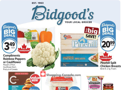 Bidgood's Supermarket Flyer