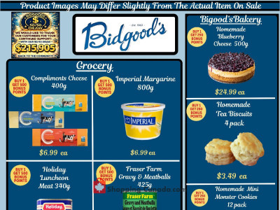 Bidgood's Supermarket Flyer