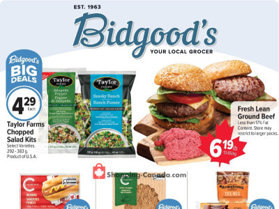 Bidgood's Supermarket Flyer