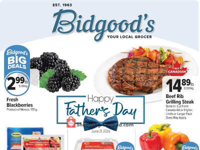 Bidgood's Supermarket Flyer