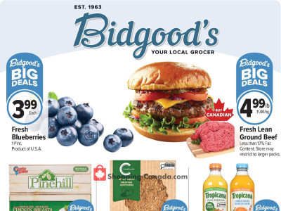 Bidgood's Supermarket Flyer