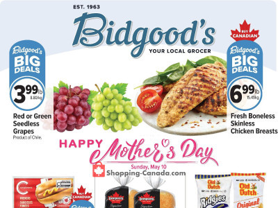 Bidgood's Supermarket Flyer