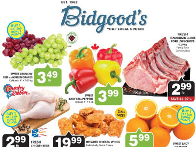 Bidgood's Supermarket Flyer