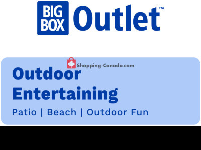 Big Box Outlet Store Outdoor Entertaining Flyer