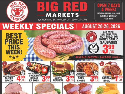 Big Red Markets Flyer