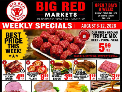 Big Red Markets Flyer Thumbnail