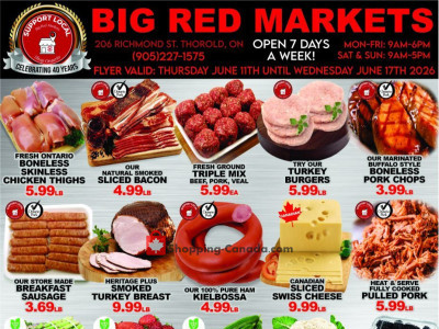 Big Red Markets Flyer