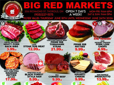 Big Red Markets Flyer Thumbnail