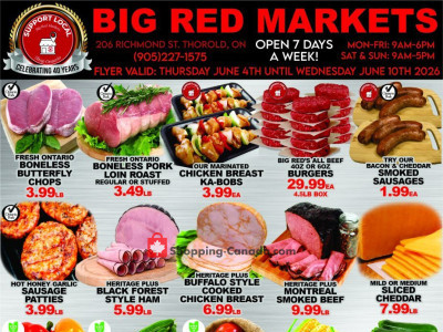 Big Red Markets Flyer Thumbnail