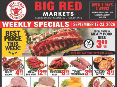Thumbnail - Big Red Markets Flyer