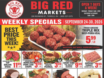 Thumbnail - Big Red Markets Flyer