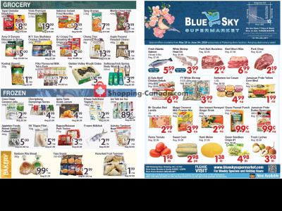 Blue Sky Supermarket Flyer Thumbnail valid from Saturday May 30, 2026 to Friday June 5, 2026
