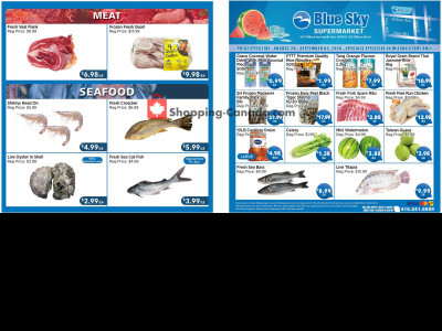 Blue Sky Supermarket NORTH YORK Flyer