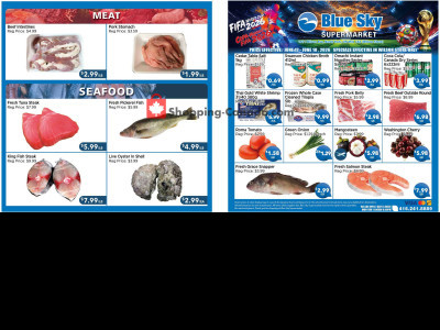 Blue Sky Supermarket NORTH YORK Flyer