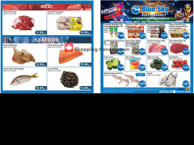 Blue Sky Supermarket NORTH YORK Flyer