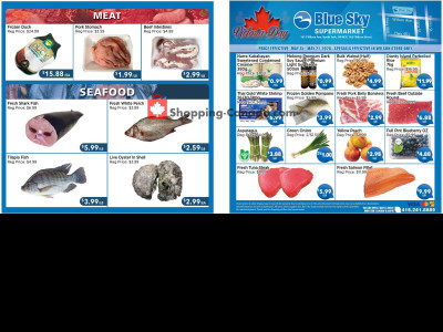 Blue Sky Supermarket Flyer Thumbnail