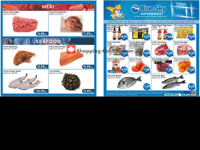 Thumbnail - Blue Sky Supermarket NORTH YORK Flyer