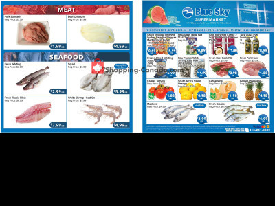 Blue Sky Supermarket Flyer Thumbnail valid from Friday September 4, 2026 to Thursday September 10, 2026
