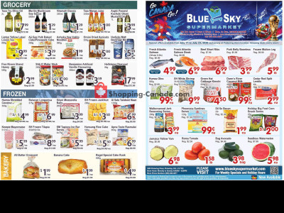 Blue Sky Supermarket PICKERING Flyer
