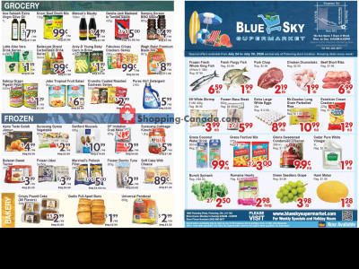 Thumbnail - Blue Sky Supermarket PICKERING Flyer