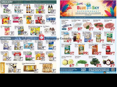 Blue Sky Supermarket Flyer Thumbnail