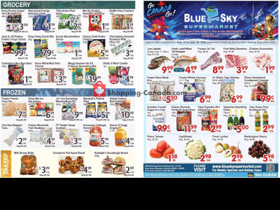Blue Sky Supermarket PICKERING Flyer