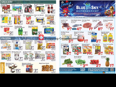 Blue Sky Supermarket PICKERING Flyer