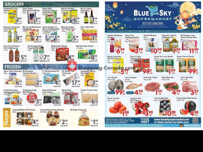 Blue Sky Supermarket PICKERING Flyer
