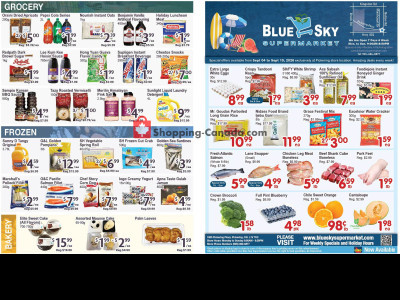 Blue Sky Supermarket Flyer Thumbnail valid from Friday September 4, 2026 to Thursday September 10, 2026
