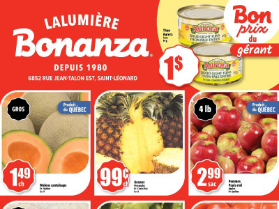 Bonanza Lalumière Flyer Thumbnail