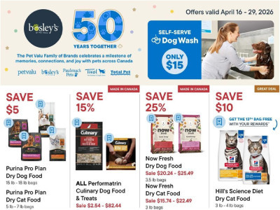 Thumbnail - Bosley’s flyer Flyer