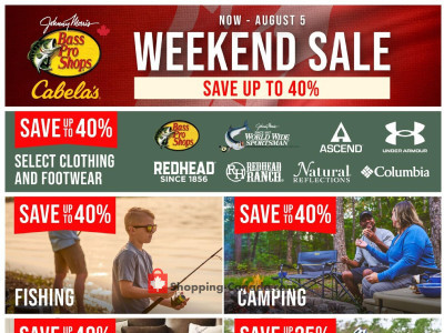 Cabela's Outdated Flyer Thumbnail - Thursday July 30, 2026 - Monday August 3, 2026