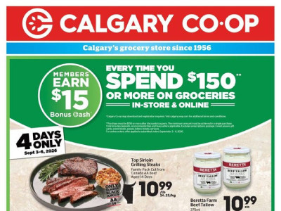Calgary Co-op weekly Flyer