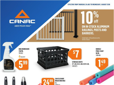 Canac Outdated Flyer Thumbnail - Thursday July 30, 2026 - Wednesday August 5, 2026