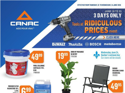 Canac flyernew Flyer