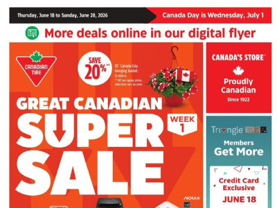 Canadian Tire Flyer Thumbnail