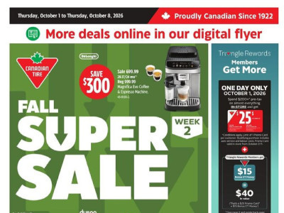 Canadian Tire Flyer Thumbnail