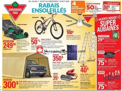 canadian tire orillia flyer ontario mall square shopping canada l3v 6h4 detail show august