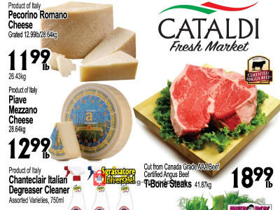 Thumbnail - Cataldi Fresh Market Flyer